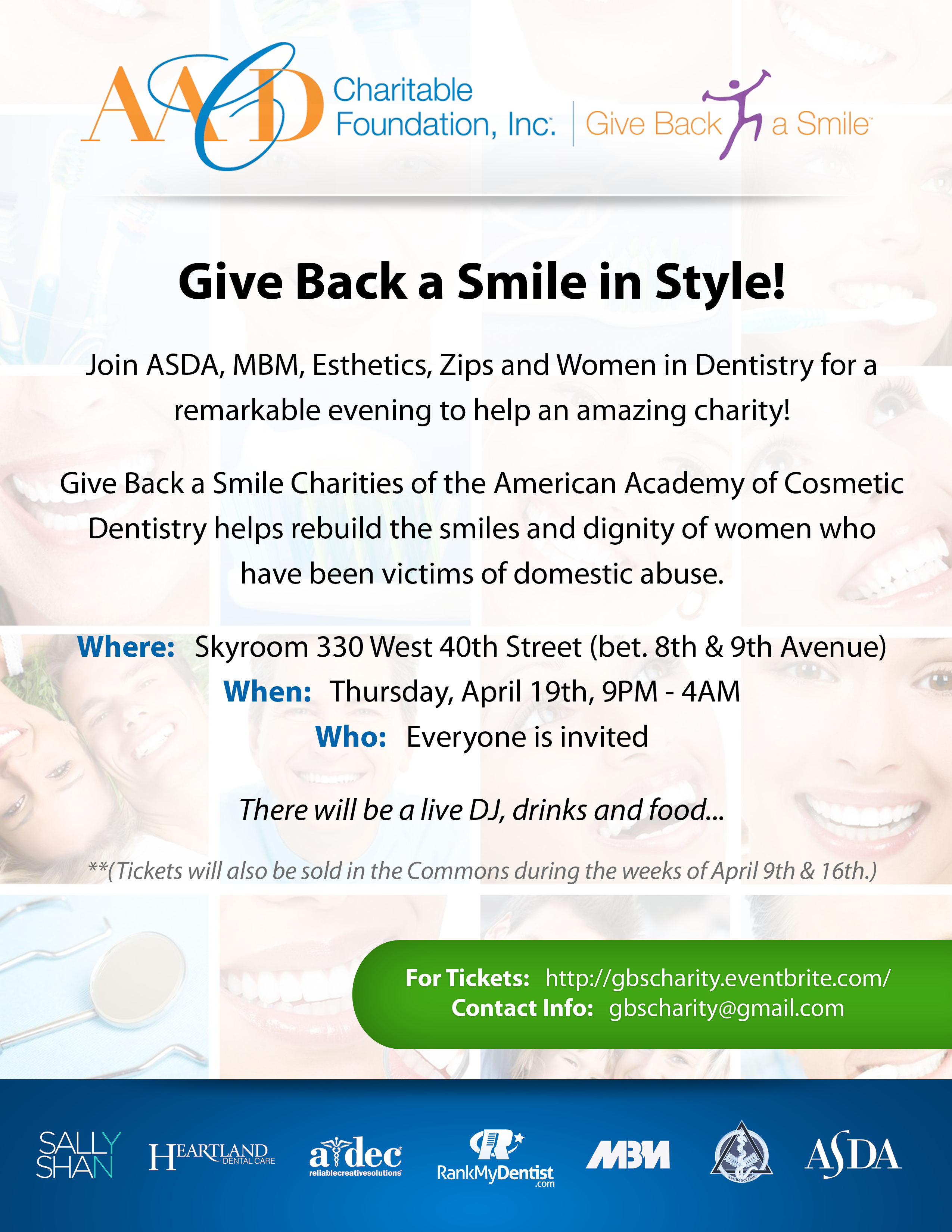 RankMyDentist Sponsor Give Back A Smile Charity